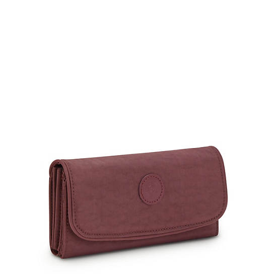 Portefeuilles Kipling Money Land Snap Bordeaux | FR 1422YX
